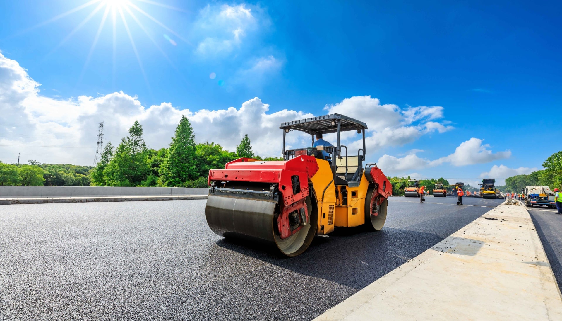 Smooth asphalt paving in Worcester, MA creates durable surfaces.
